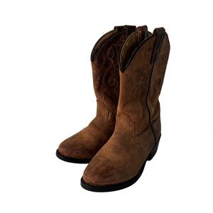 Smoky‎ Mountain boots boy cowboy boots color brown size 13